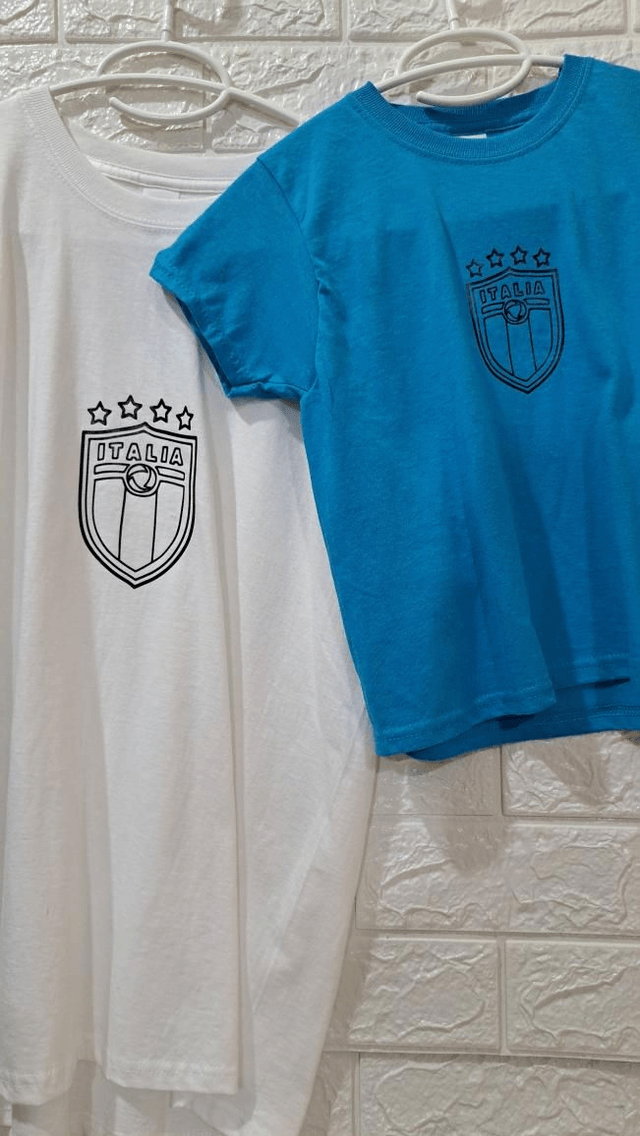 Coppia di maglie genitori-figli Collezione Emporio